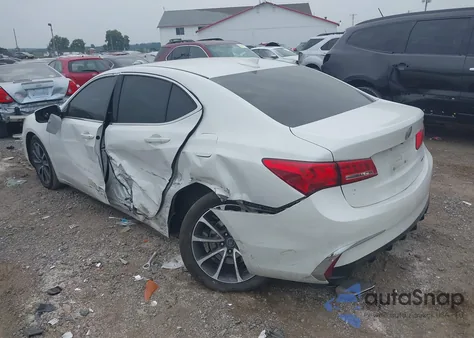 2018 Acura Tlx Tech Pkg from USA, damaged, VIN 19UUB3F5XJA004005